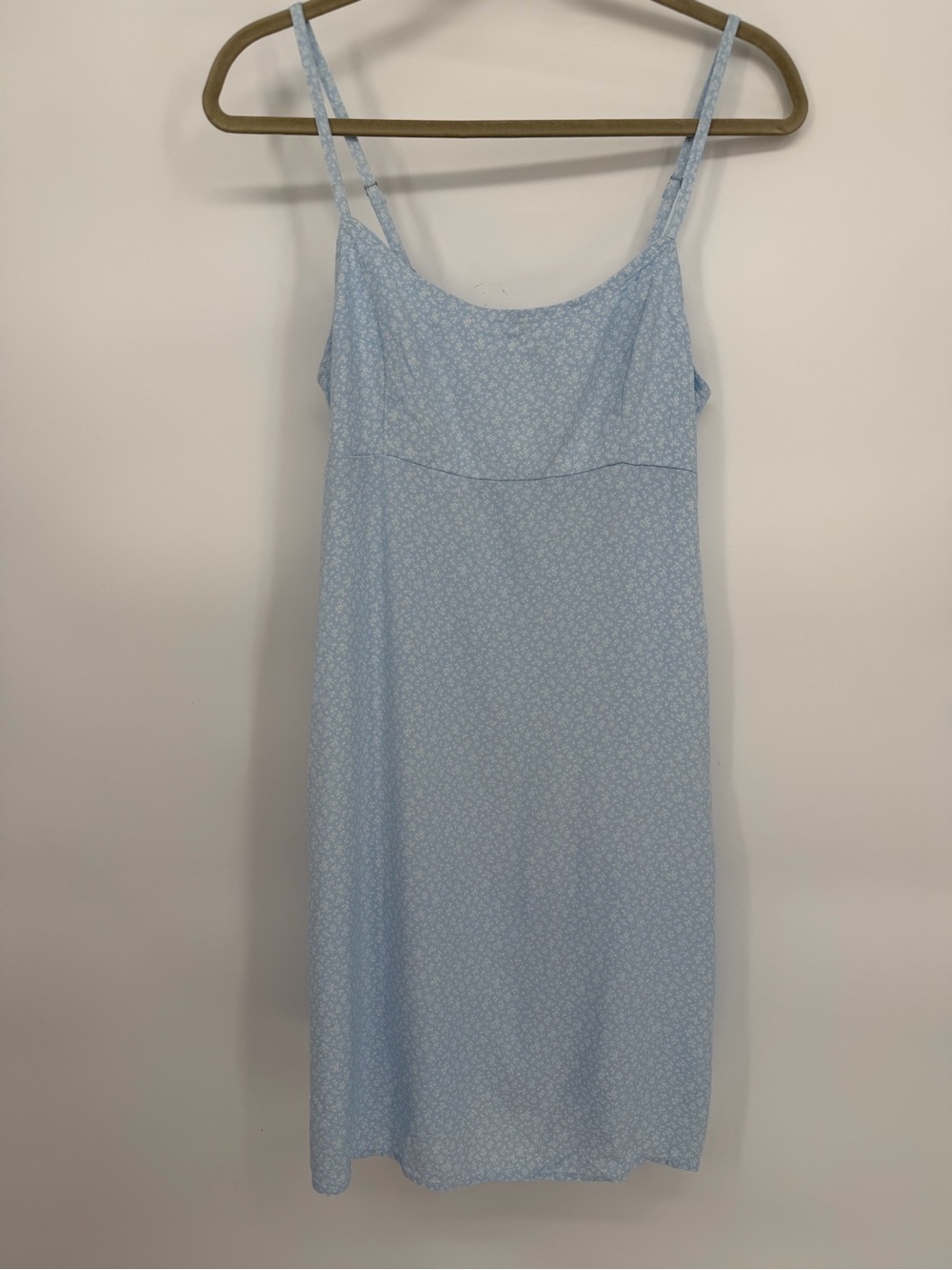 Brandy Melville Pale Blue Floral Slip